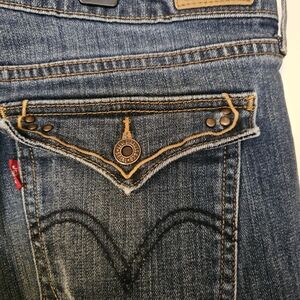 Levi's 515 Women's Denim Jeans with Contrast Stitching